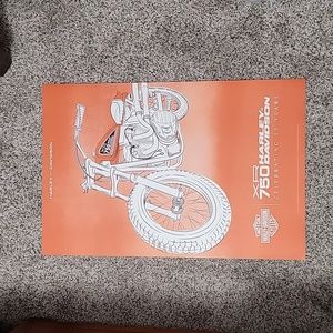 50th Anniversary XR750 Harley-Davidson Limited Dealer Poster 36" x 24" NEW!
